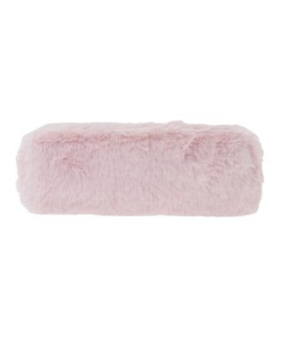 Maison de FLEUR ピンクマニアファーロングポーチ Pink