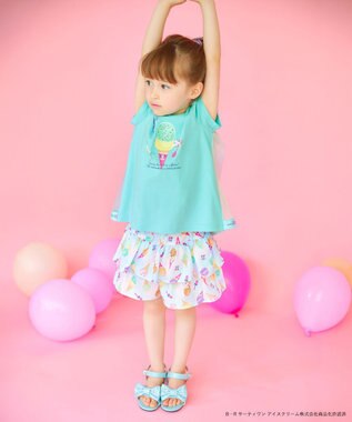 ANY KIDS 【any FAM×サーティワン アイスクリーム】フレーバー 総柄キュロット マルチ