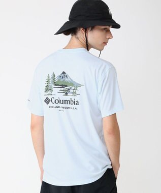 Columbia Columbia/ レイクアローヘッドグラフィックショートスリーブTシャツ /コロンビア White、 Mountain