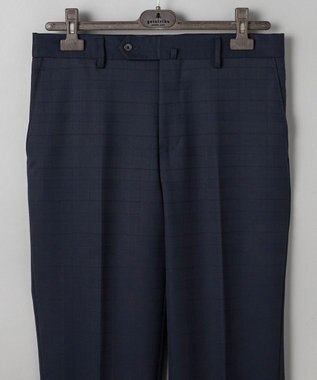 GOTAIRIKU 【山栄毛織】レトロテック 3ピーススーツ ネイビー系4