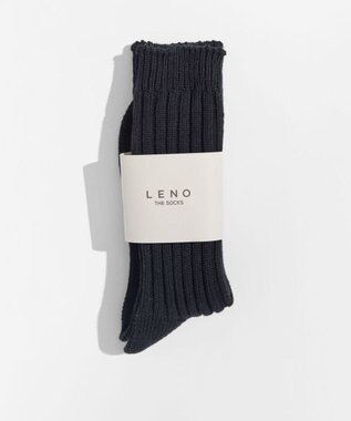 LENO NEW SOCKS [UNISEX] BLACK