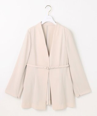 ANY SIS 【洗える】セレモニースリットスリーブ ジャケット ライトベージュ