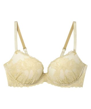 AMPHI 【SPRiNG ONLINE掲載】 ノンワイヤーブラ 谷間メイク ボリュームアップ Aカップあり 【BRAGENIC ブラジェニック 盛り胸タイプ】 ブラジャー ブラ ワイヤレス BMI448 アンフィ／ワコール