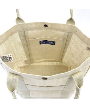 ROOTOTE 8597【スヌーピー】IP.デリ.ジュート.ピーナッツ-9D 02：S-アイボリー