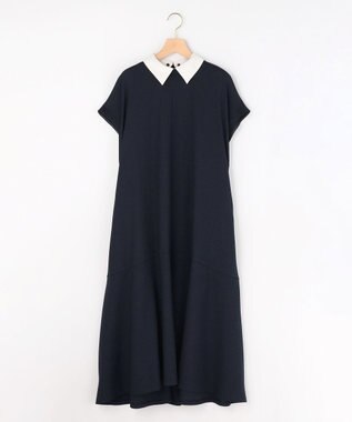 組曲 S 【先行予約】ライトリネンライク ワンピース ネイビー系