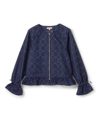 TOCCA FLOWER STORM ジャケット ネイビー系