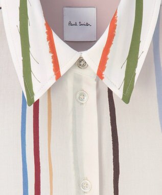Paul Smith Painted Stripe シャツ エクリュ