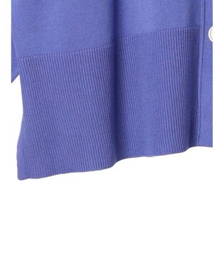 Green Parks 洗える　ミドル丈カーディガン Purple