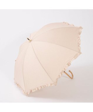 UNBILLION カシュネ cachenez / 【晴雨兼用】【日傘】 シャンプレーフリルショートパラソル ピンク