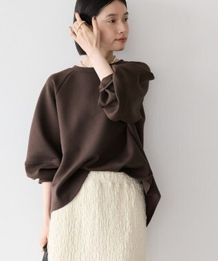 AMERICAN HOLIC 袖ボリュームポンチプルオーバー Brown