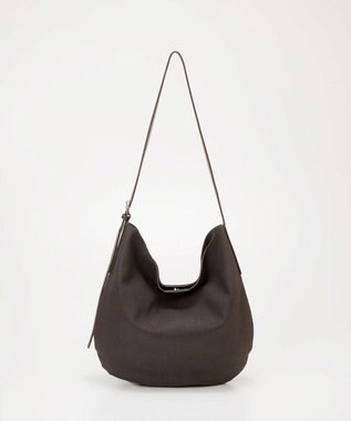 TOPKAPI 【TREASURE TOPKAPI】ラウンド ビッグ ショルダーバッグ グレー