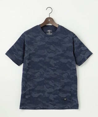 JOSEPH ABBOUD MOUNTAIN 【UNISEX】ドライタッチ クールスキンカモTシャツ ブルー系7