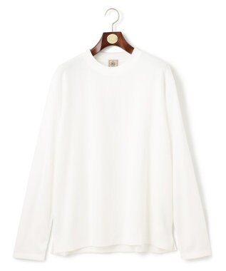 J.PRESS MEN 【KING SIZE】【ビジネス対応】【J.PRESS PREMIUM JERSEY】無地 ロングスリーブTシャツ ホワイト系