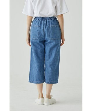 caqu FS linen cropped wide pants クロップド丈 リネンワイドイージーパンツ 3years