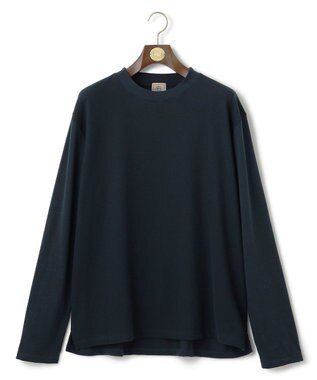 J.PRESS MEN 【KING SIZE】【ビジネス対応】【J.PRESS PREMIUM JERSEY】無地 ロングスリーブTシャツ ネイビー系