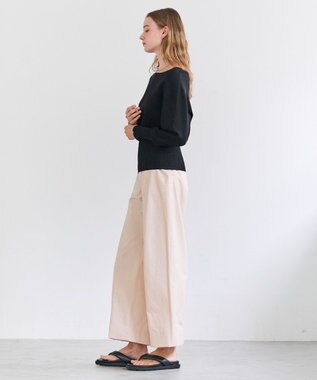 BEIGE， LAURA / ドライタッチ ストレッチニットプルオーバー Black