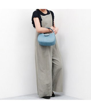UNBILLION カシュカシュ cachecache /　ポリプロピレン2wayホーボーバッグ ブルー