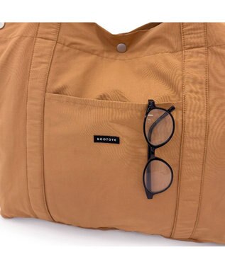 ROOTOTE 3648【撥水・軽量 キャリーオンバッグ】SC.グランデ.3ボタン-A 04：タン