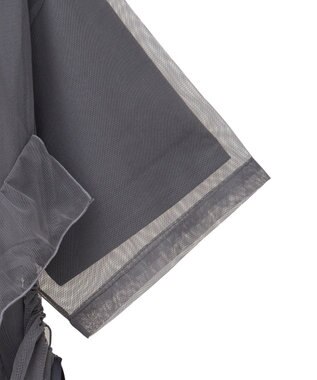 AMERICAN HOLIC チュールレイヤードドロストトップス Charcoal Gray