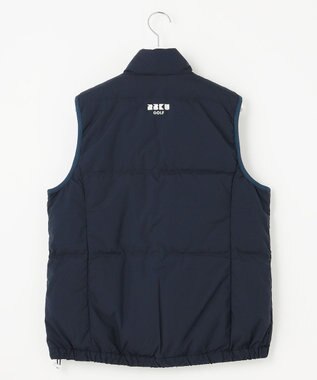 23区GOLF 【WOMEN】【撥水・ストレッチ】リバーシブル ダウンベスト ネイビー系