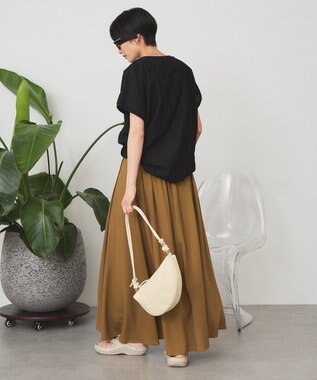 AMERICAN HOLIC フレンチスリーブ総レースプルオーバー Black