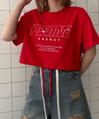 WEGO ドロストロゴショートT レッド