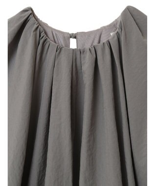 Green Parks ・ELENCARE DUE バルーンブラウス Gray