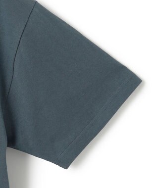 J.PRESS YORK STREET 【UNISEX】YALEアーチロゴTシャツ ダルブルー系