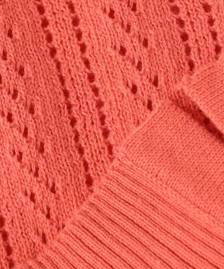 組曲 KIDS 【150-160cm】クラシック カーディガン ポピー系