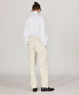 LENO DOUBLE BELTED GURKHA TROUSERS 《UNISEX》 ダブルベルトグルカパンツ IVORY