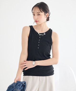 earth music&ecology パールＭＩＸチャームネックレス Silver