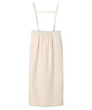 earth music&ecology マルチＷＡＹサス付タイトスカート Ivory