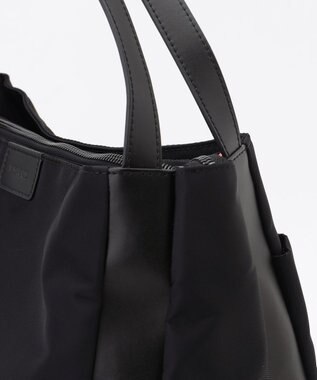 Y'SACCS 【大人のおしゃれ手帖10月号掲載】市川実和子×Y'SACCS　ナイロンすっきりトート ブラック