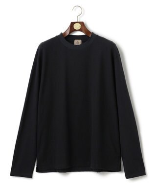 J.PRESS MEN 【KING SIZE】【ビジネス対応】【J.PRESS PREMIUM JERSEY】無地 ロングスリーブTシャツ ブラック系