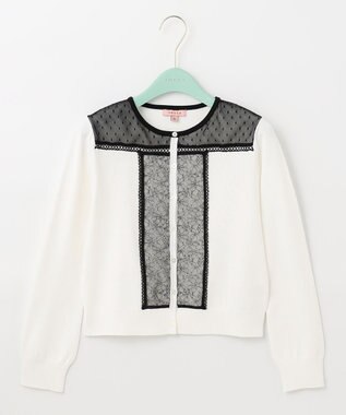 TOCCA 【洗える！】CHAMPS ELYSEES カーディガン アイボリー系