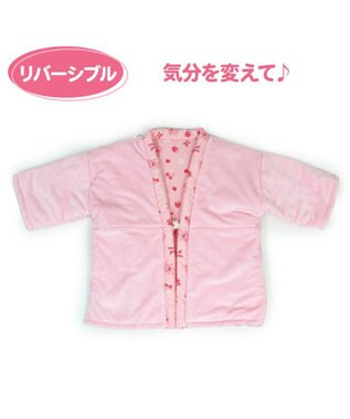 Mother garden マザーガーデン くまちゃん キッズはんてん 100～120cm / 120～140cm ピンク（淡）