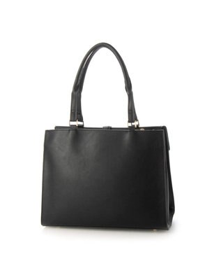 UNBILLION cachecache WEB限定ヒネリディテールA4トートバッグ ブラック