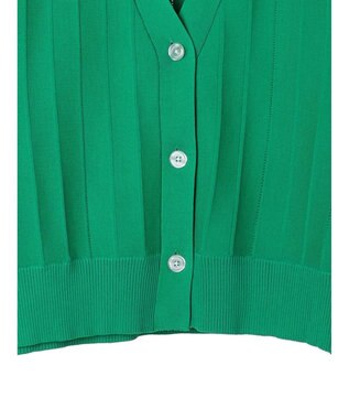 AMERICAN HOLIC 針抜きＶネックニットカーディガン Green