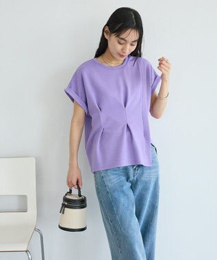 CRAFT STANDARD BOUTIQUE ライトダンボールタックプルオーバー Purple