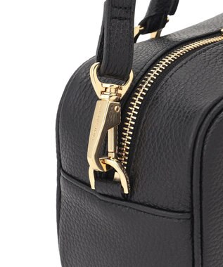 23区 【先行予約】VIOLAd'ORO シュリンクレザー 2WAY スクエア ボストンバッグ ブラック系