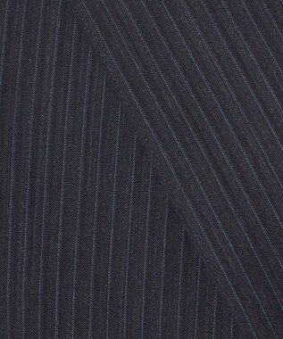 GOTAIRIKU 【オールシーズン対応】ALL SEASON 2WAY STRETCH スーツ グレー系1(グレー×細ブルーストライプ)