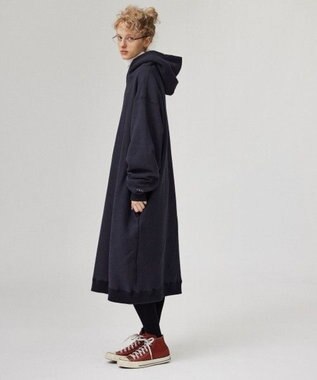LENO ONE PIECE HOODIE 《FRENCH TERRY》ワンピースフーディ/パーカー NAVY