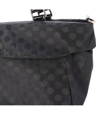 Y'SACCS PolkaDots口折れミニトート ブラック