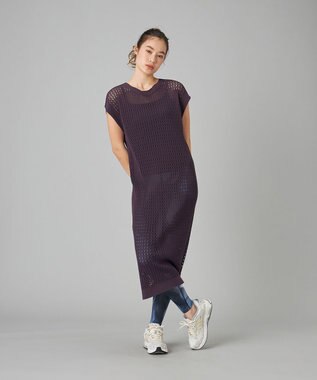 Chacott Chacott BALANCE インクアートプリントレギンス ブラックＰＴ