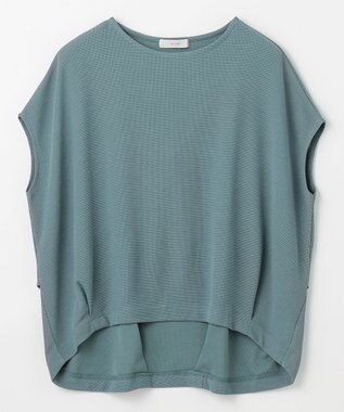 ANY ワッフルプルオーバー ターコイズ