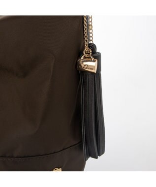 LA BAGAGERIE ナイロン　2wayショルダーバッグ チョコ