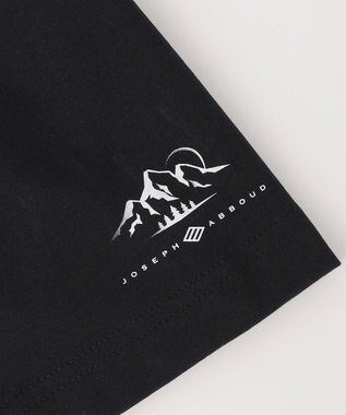 JOSEPH ABBOUD MOUNTAIN 【サステイナブル素材・WEB限定】綿ソロナＴシャツ ブラック系