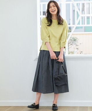 ANY 【WEB限定/洗濯機可/5色展開】サカリバタックスリーブプルオーバー グリーン