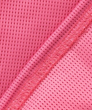 PW CIRCULUS 【WOMEN】SEA TURTLE メッシュコンビモックネックT ゴルフウェア レディース ピンク系