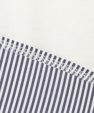 ANY シャツコンビテールＴシャツ ストライプ